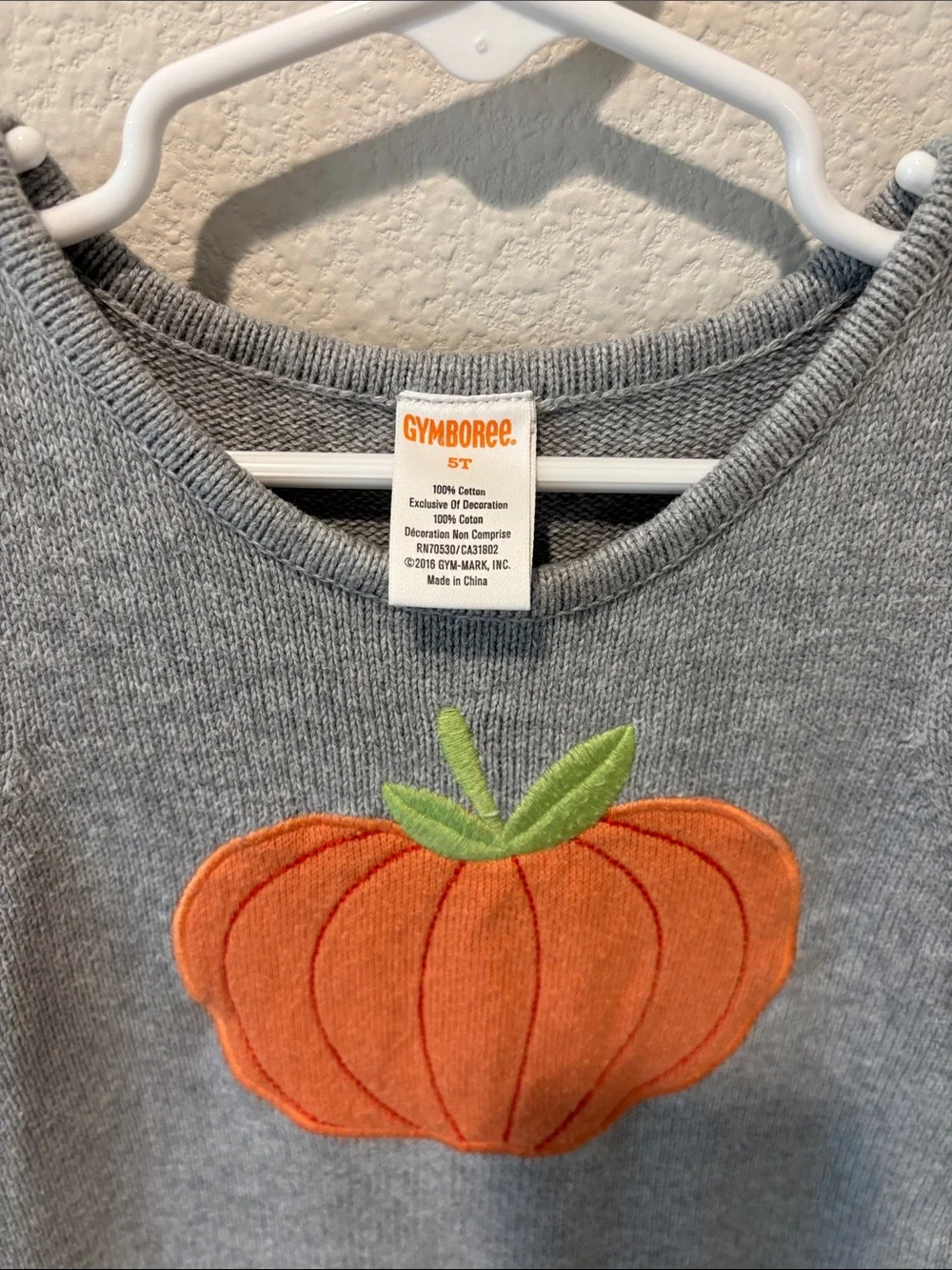 Gymboree Pumpkin Sweater Dress